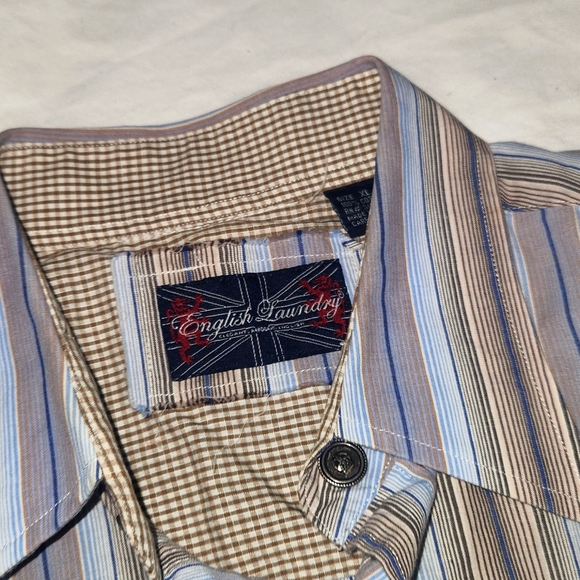Men's English Laundry LS Buttondown Shirt XL - Picture 7 of 11